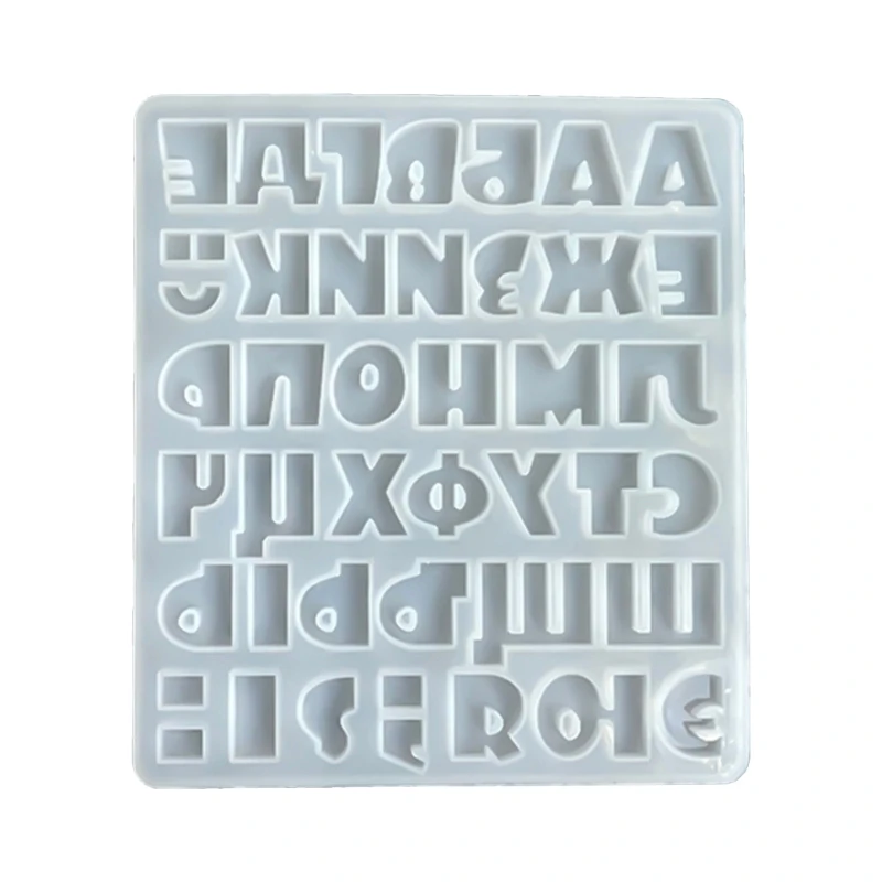 

Формы для брелоков с буквами алфавита Силиконовые формы для эпоксидной смолы, формы для букв из смолы для изготовления брелоков