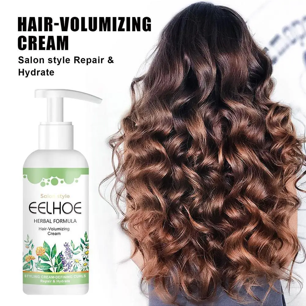 

50ml Hair-volumizing Cream Bouncie'lock Boost Defining Curly Care Volumizing All Hair Cream Long Shiny Curls Hair Day Cream A2J4