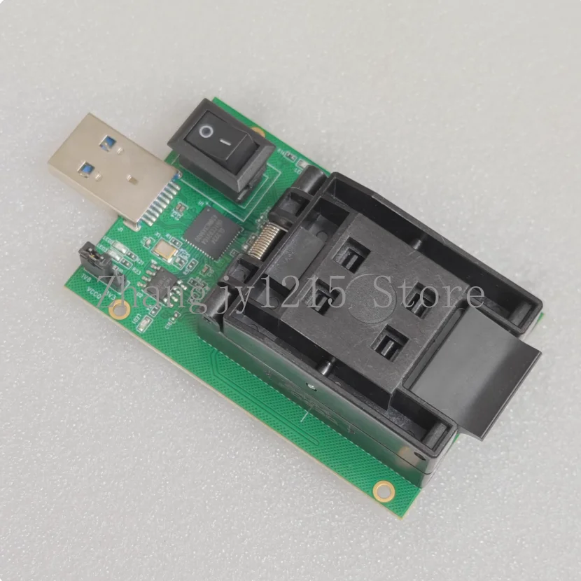 Фото Порт USB 3.0, основной контроллер GL3224, EMMC 2-в-1, стандартное тестовое приспособление BGA153 №5