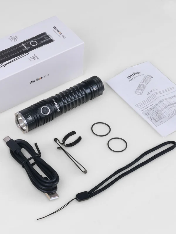 Wurkkos TS22 Зеленый фонарик