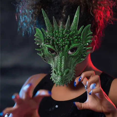 9644310 Карнавальная маска «Дракон»