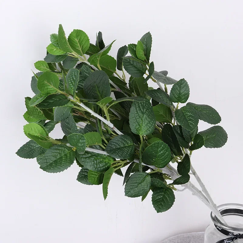 Имитация пленки с листьями мяты для дома гостиной столовой искусственные