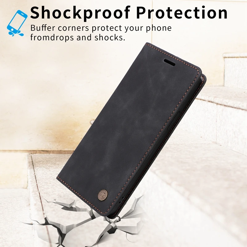 Чехол-книжка на присоске для Xiaomi Redmi Note 10 9 Pro Max 8Pro 10S 9S 10T 10Lite