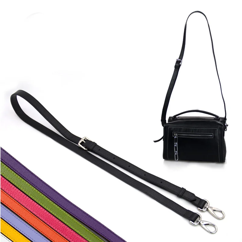Fashion PU Leather Bag Strap High Quality Shoulder Strap Bag Accessories Narrow Bag Strap Hot Fashion Shoulder Bag Parts