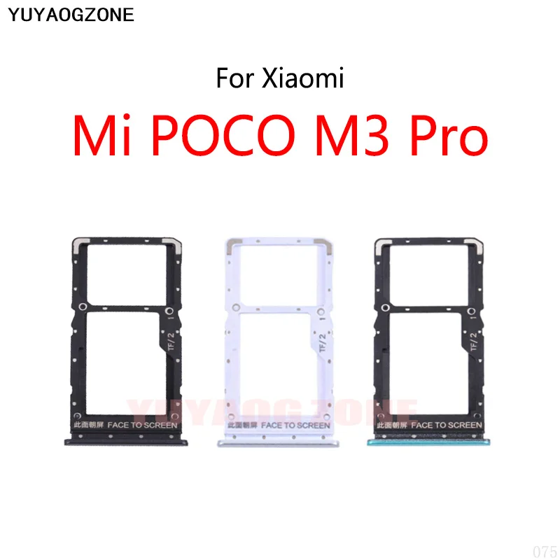 

Слот для SIM-карты лоток держатель Sim кардридер гнездо для Xiaomi Mi POCO M3 Pro Pocophone