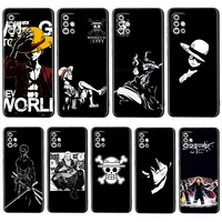 popular anime straw hat luffy phone case for samsung galaxy a91 a81 a71 a51 5g 4g a41 a31 a21 a11 core a42 a02 a12 cover