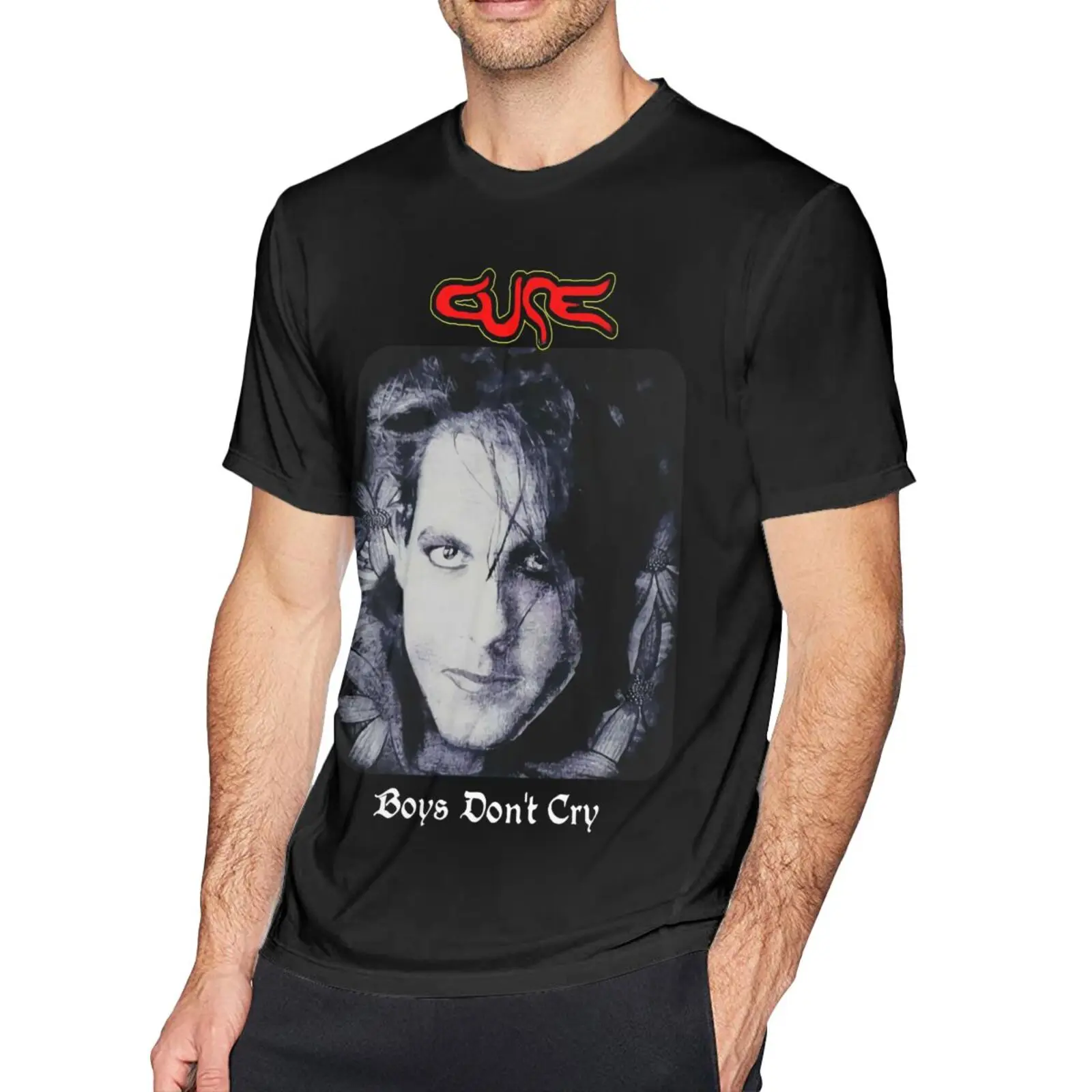 

Футболка The Cure Boys't Cry Siouxsie Мужская одежда Мужская футболка мужская одежда мужская футболка футболки для женщин