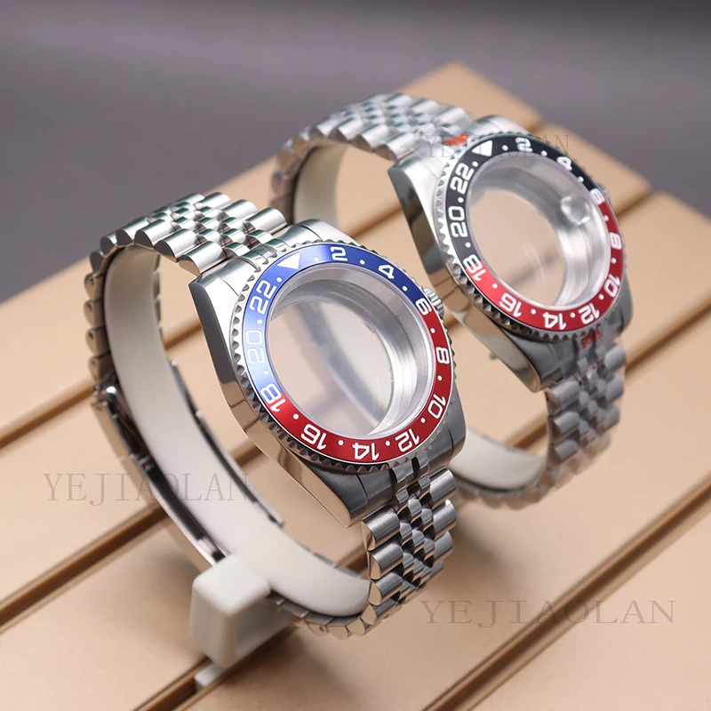 Мужские чехлы для наручных часов Gmt-master 40 мм браслет запчасти Seiko nh34 nh35 nh36/38 miyota 8215