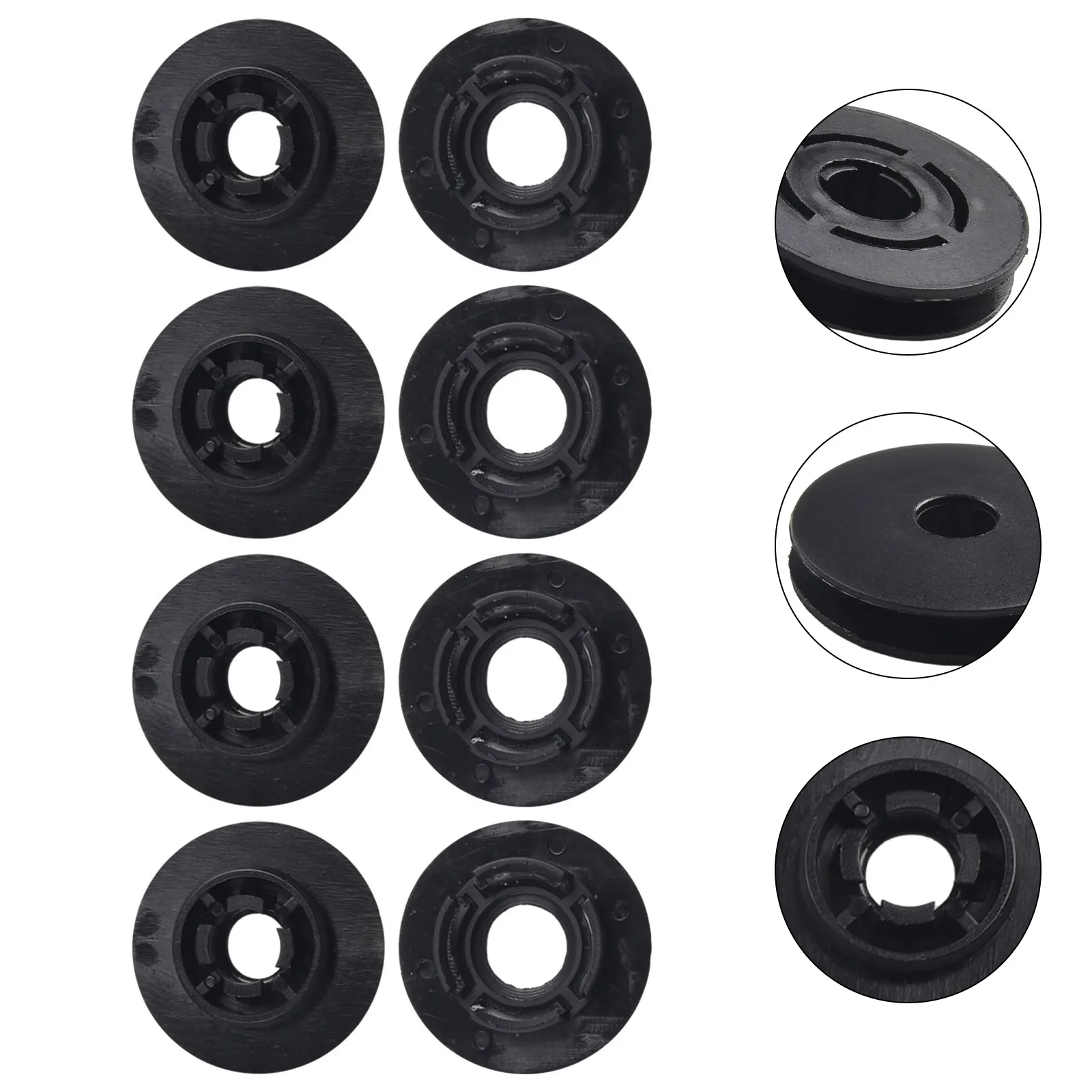 Практичные высококачественные крепежные зажимы для автомобильного коврика Caret 3D