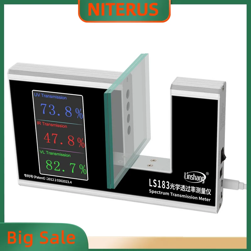 

940 ИК 365 УФ 380-760нм VL LS183 измеритель спектра передачи для тестирования пленки стекла окна ТИНТ