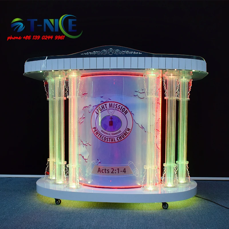 Современный подиум церковная кафедра большая настольная платформа для