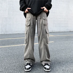 Cargo Pants Women 2022 New Hip Hop Streetwear Jogger Pant Fashion Trousers Multi-Pocket Casual Joggers Sweatpants Woman Pants