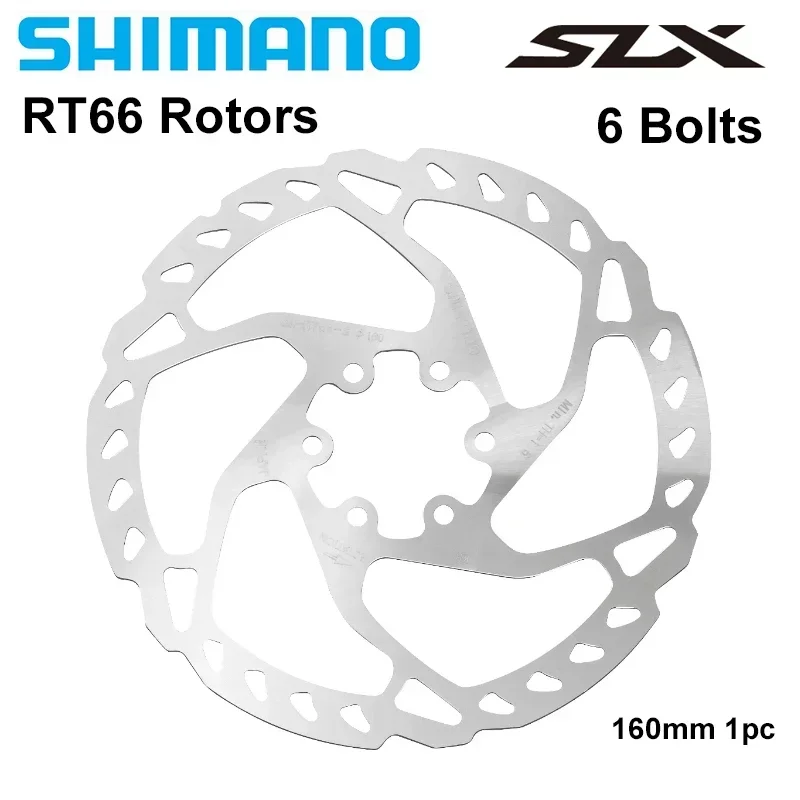 Фото SHIMANO SLX M7000 SM RT66 Тормозной диск 6 болтов Велосипед Дисковый тормозной диск 160 мм 180 мм 203 мм №2