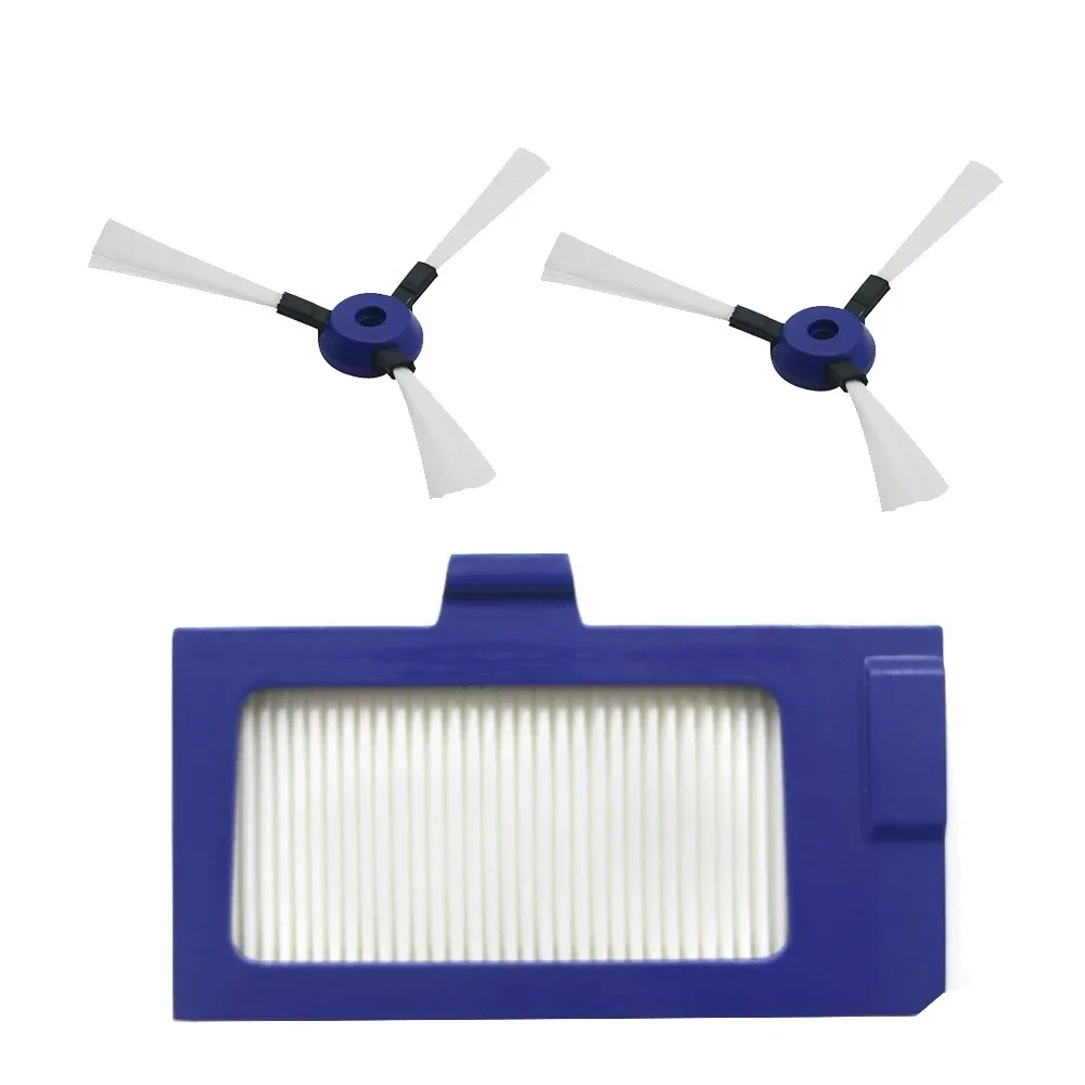 1 шт. HEPA-фильтр + боковая щетка 2 для Rowenta ZR 710101 Детали пылесоса Чистящий фильтр