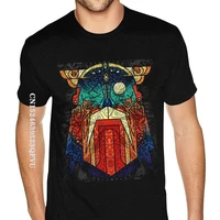 printing geometric modern odin vikings shirt mens custom made oversized anime tshirt men black hiphop print t shirt