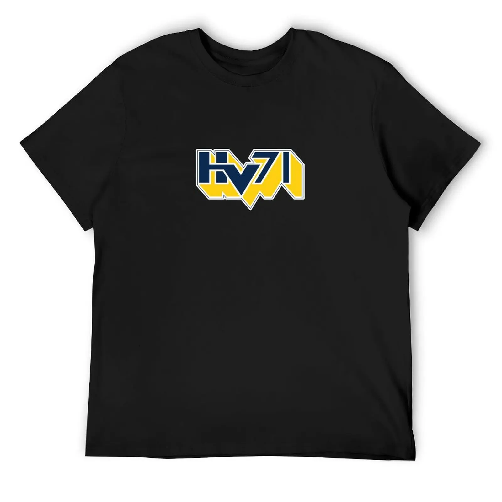 Футболка Hockey HV71 летние топы большого размера одежда больших размеров для