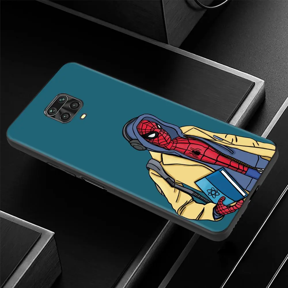 Чехол для Xiaomi Redmi Note 11 9 8 10 Pro 7 9T 8T 9S 10Lite чехол REDMI 9C 9A 7A Marvel Человек-паук Том