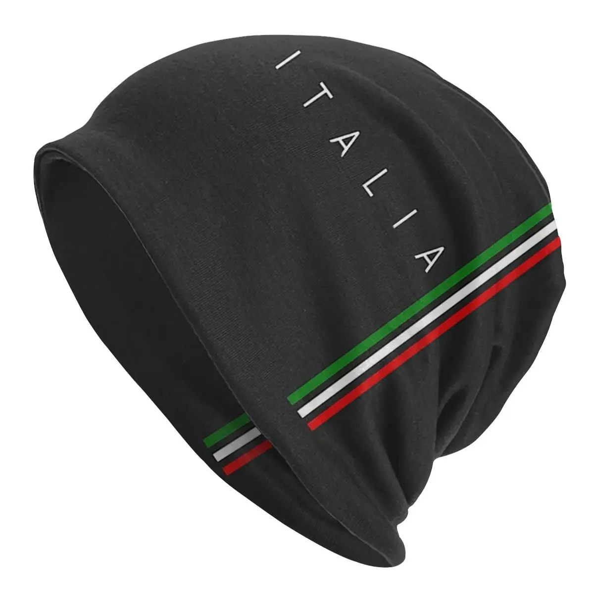 

National Flag Italy Men Women Beanies Cycling Ski Cap Double Layer Fabric Bonnet Hat