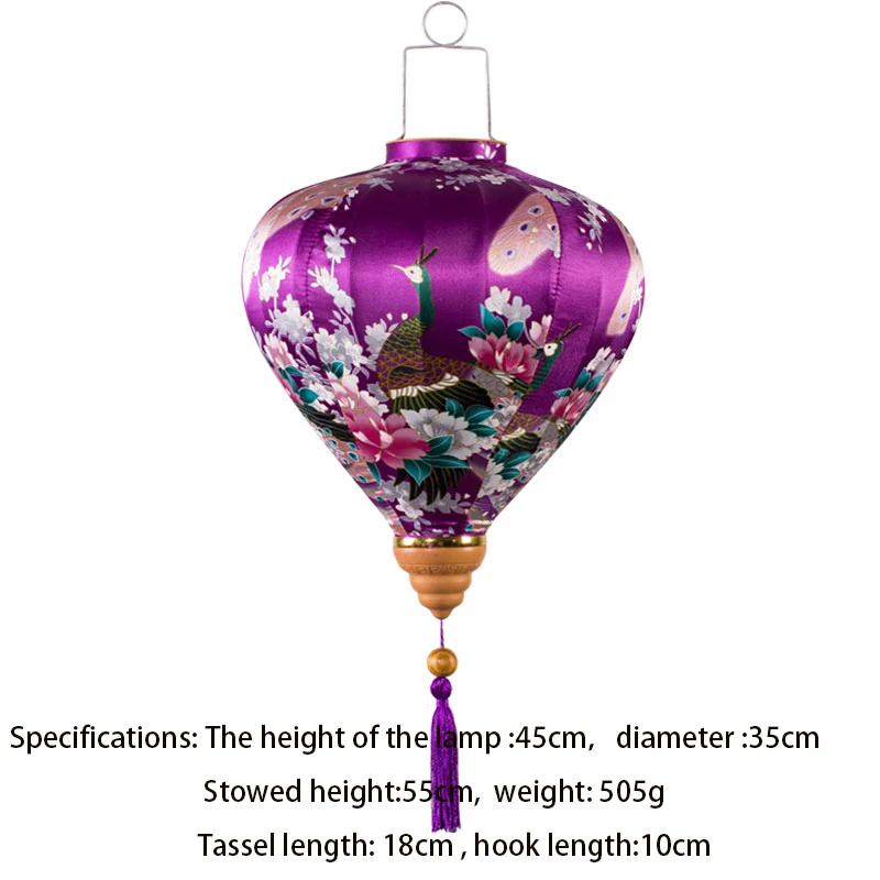 1 шт. ретро шелковые фонарики Вьетнам Япония китайский дворец фонарь цветочный