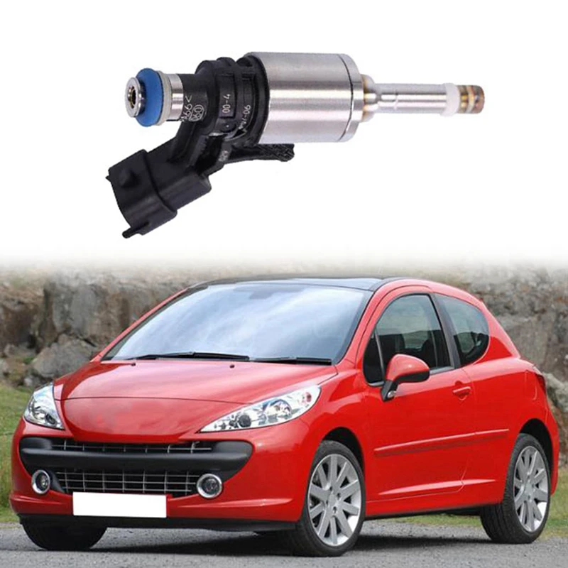 

1 Piece Car Fuel Injector Nozzle Engine Nozzle Injection V752835180 Silver For Citroen C4 Picasso Peugeot 207 308 3008 1.6 THP