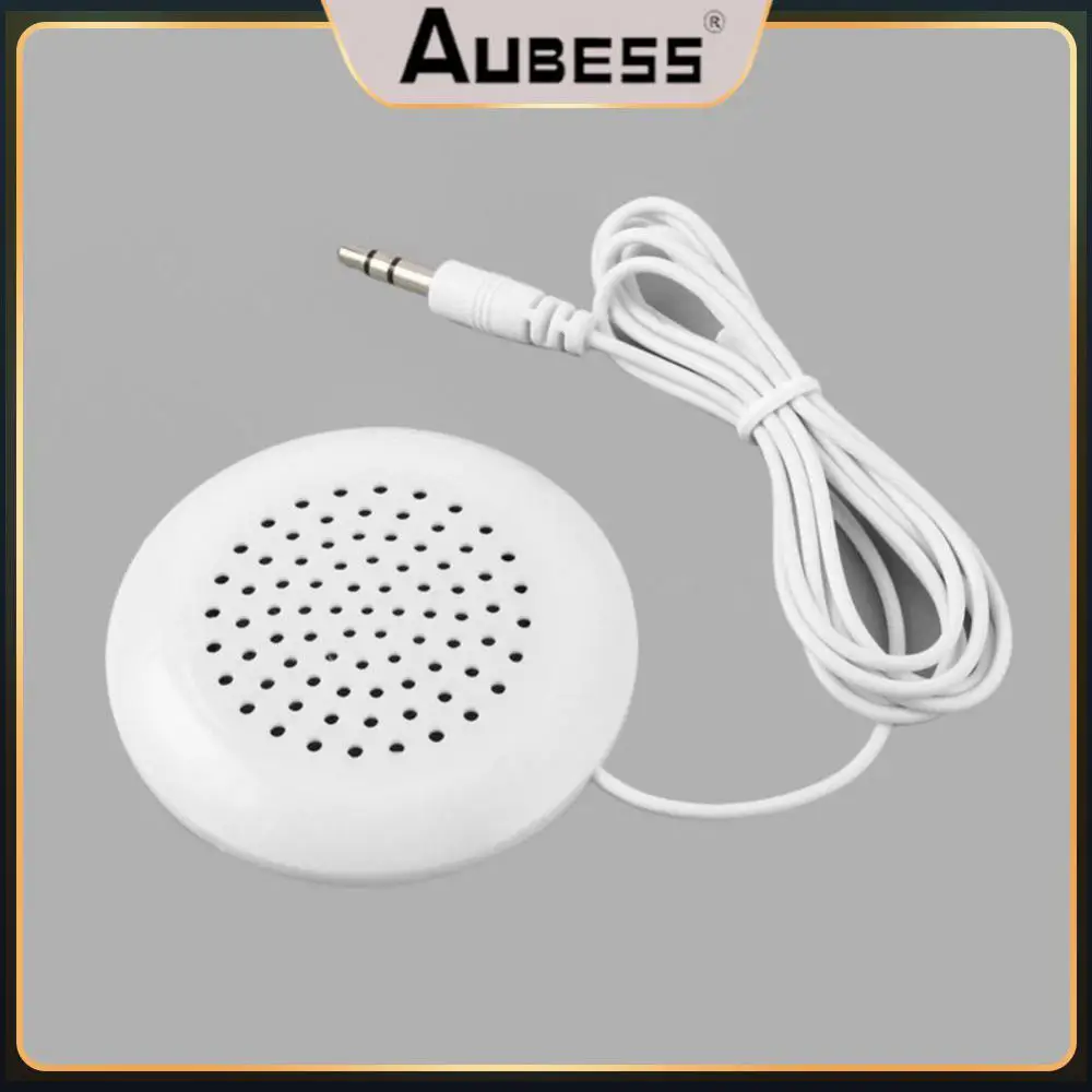

High-quality Wired Multimedia Universal Mp3 Mp4 Player Single Horn Mini Neck Pillow Speaker Stereo Pillow Speaker 3.5 Mm