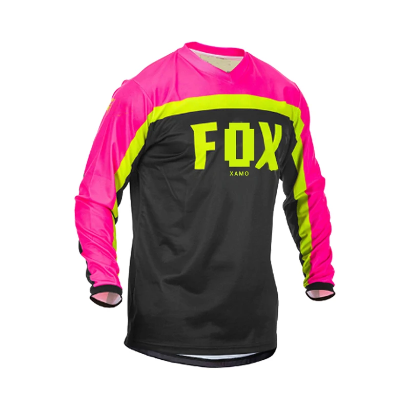 2022 new summer men's Fox cycling team clothing MTB motorcycle mountain downhill shirt off-road |