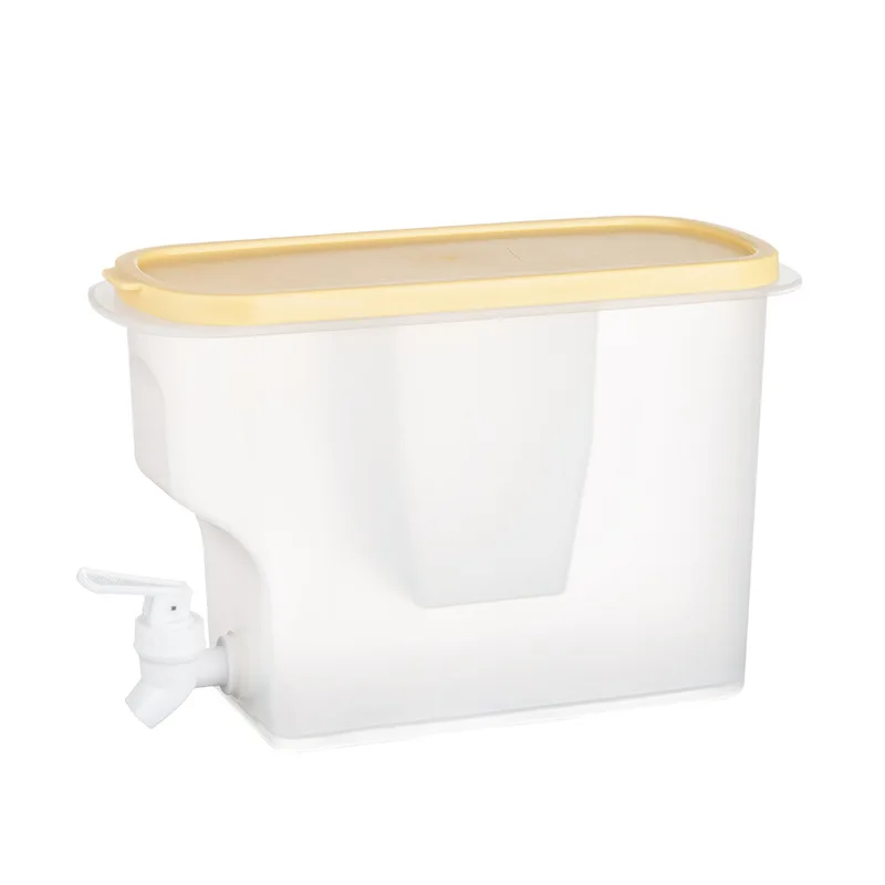 Кулер для воды в холодильнике, 4 л, с крышкой