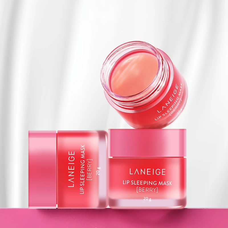 

Laneige Korea Cosmetic Lip Sleeping Mask 20g Berry Essence Pink Lip Care Moisture Lip Balm Smoothing Dryness