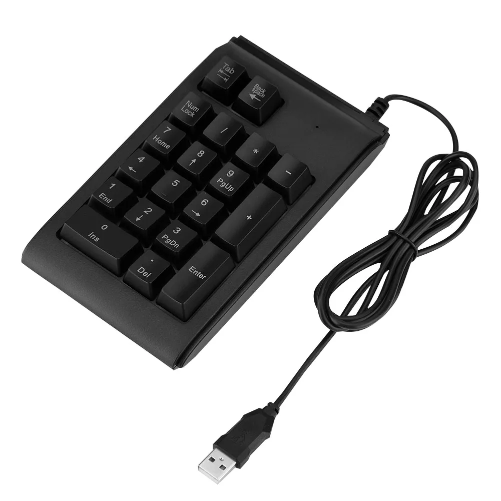 19-клавишная 3-цветная USB цифровая клавиатура, механическое ощущение прикосновения, 10 миллионов нажатий, цифровая панель, механическая