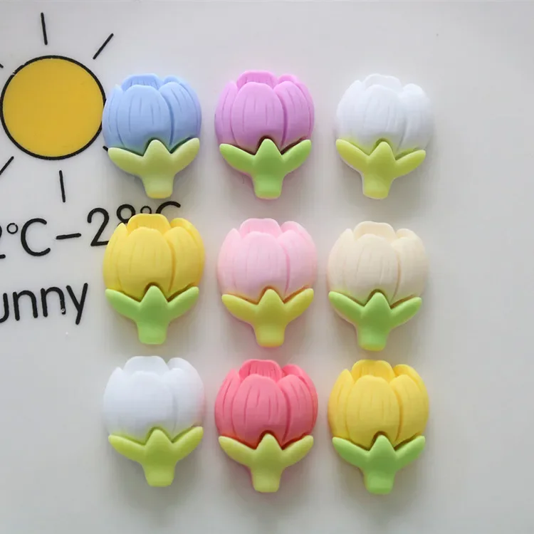 5pcs miniso series flower cartoon резиновые кабошоны из смолы материалы для поделок diy
