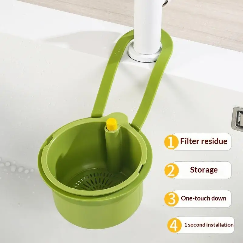 

HUXUAN 2 в 1 сливная корзина для раковины