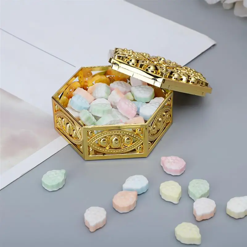 

12Pcs Decorative Candy Cases Multi-function Candy Containers Exquisite Present Cases