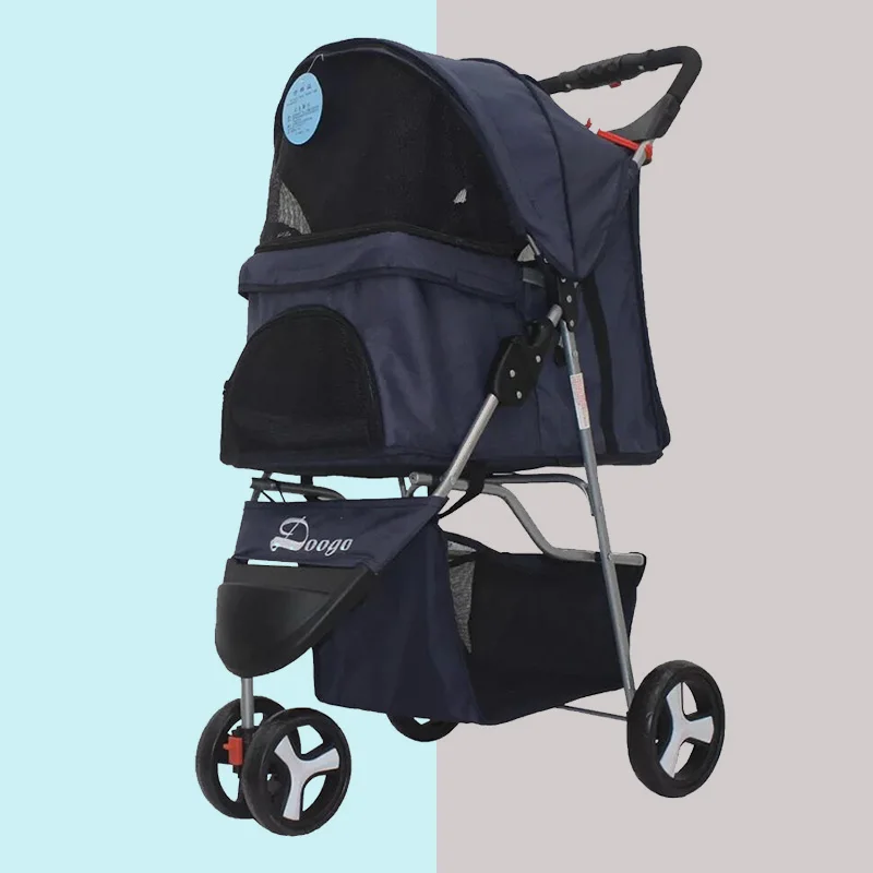 

Dog Stroller Pet Light Folding Cart Cat Small Large Out