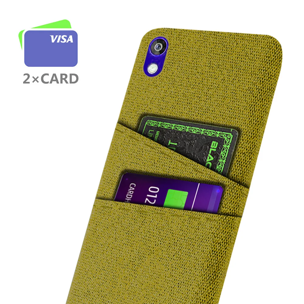 

Case on Honor 8S Case Dual Card Fabric Cloth Luxury Cover For Huawei Honor 8S KSE-LX9 KSA-LX9 Honor8S 8s Phone Back Cover 5.71''