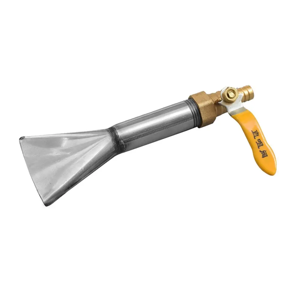 

Car Wash Foam Machine Accessory Stainless Steel Flat Mouth Spray Mouth Sliver Car Cleaning Tool Supplies