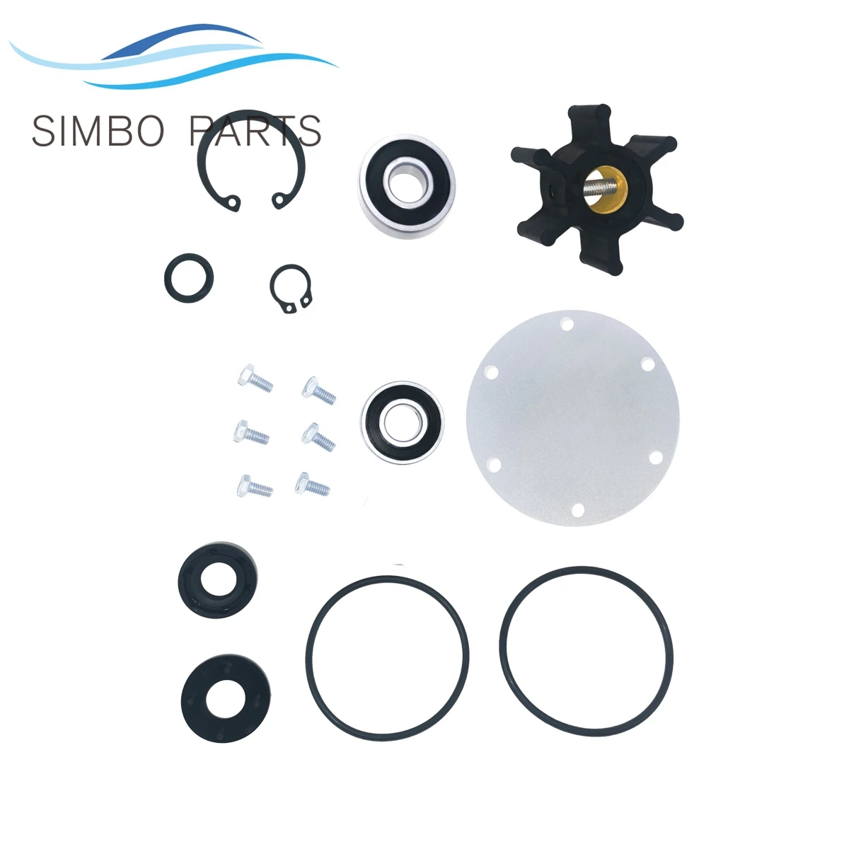 Major Rebuild Kit for Yanmar sea water pump128377-42500 128397-42500 128990-42500 2GMF 3GMF 2YM 3YM