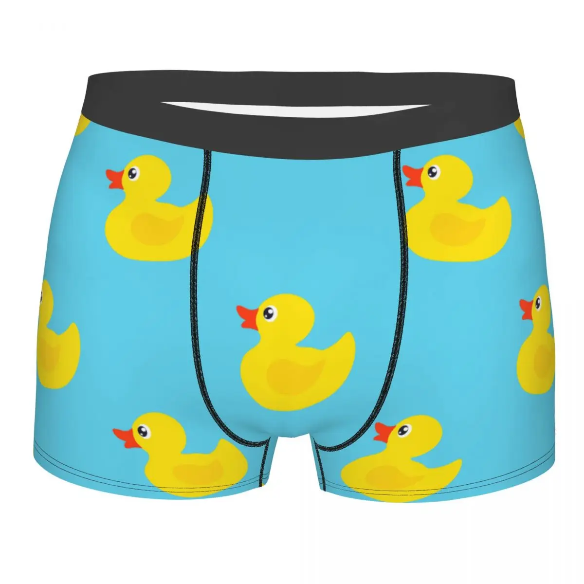 

Underwear Male Panties Underpants Boxershorts Yellow Duck On Blu Men Boxers Sexy Boxer Homme