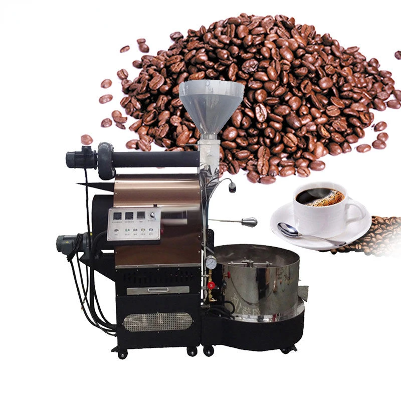 Нержавеющая сталь домашний пищевой барабан для обжарки кофе 1 кг промышленный