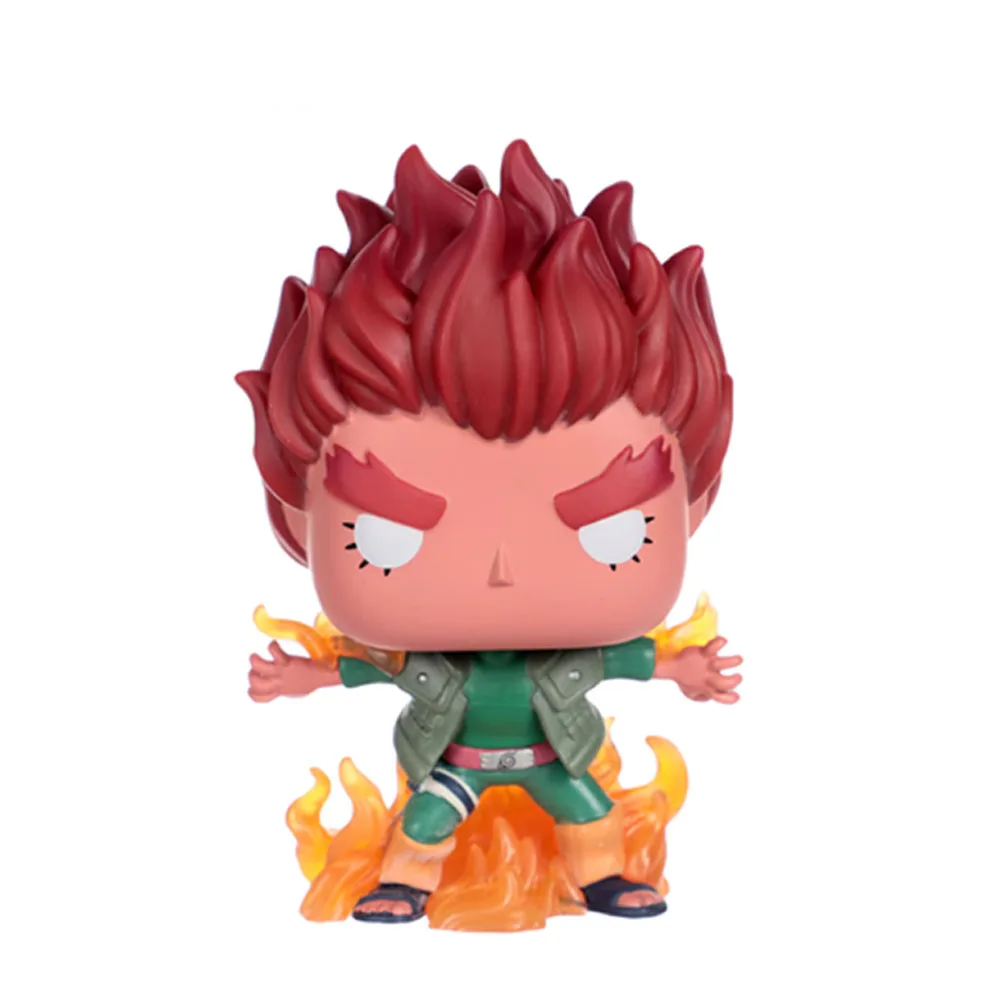 Funko Pop Animation Narutos Рок Ли # 7339 Might Guy (Восемь внутренних ворот) 824 виниловые фигурки