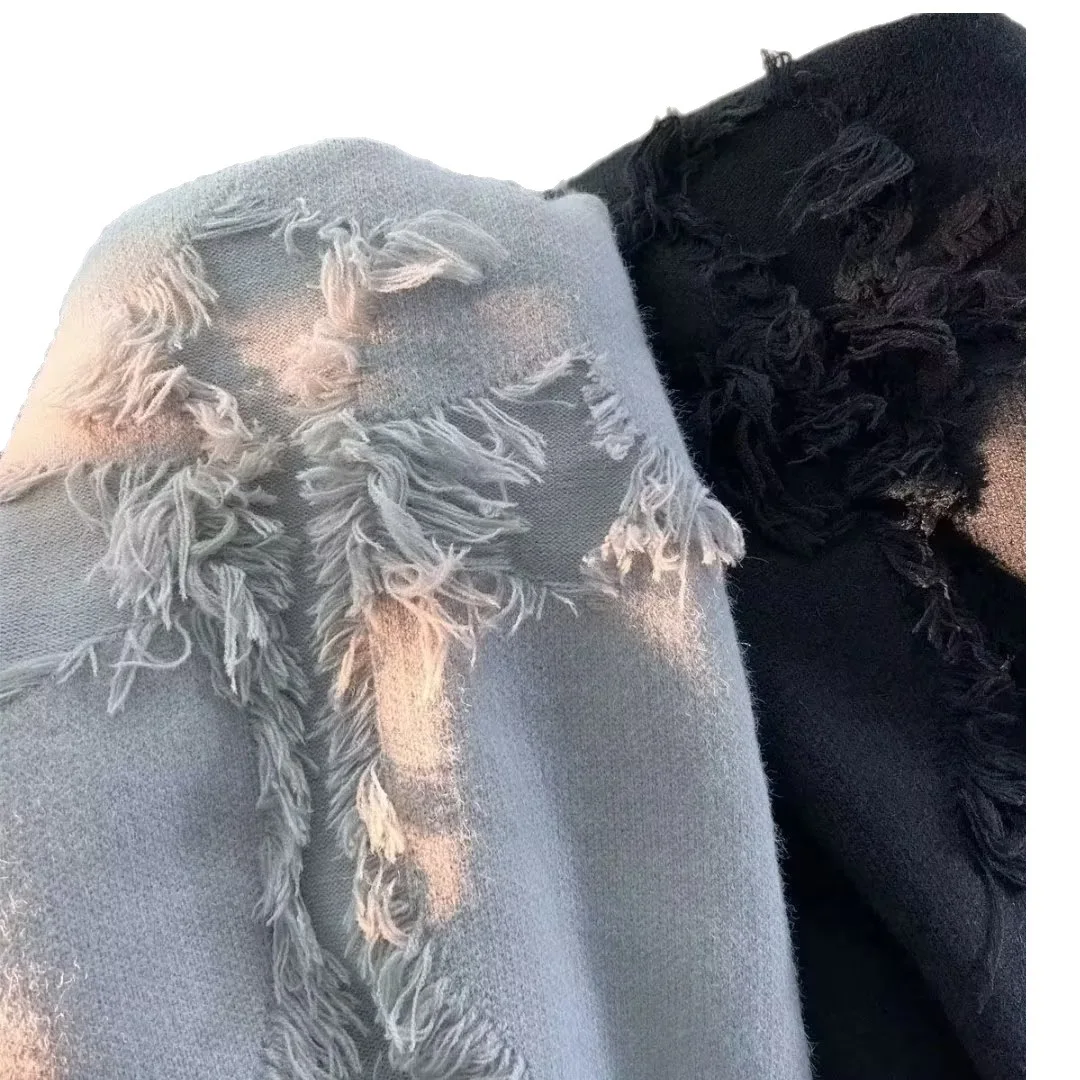 Свитер осенний свободный Универсальный с длинным рукавом для мужчин и женщин