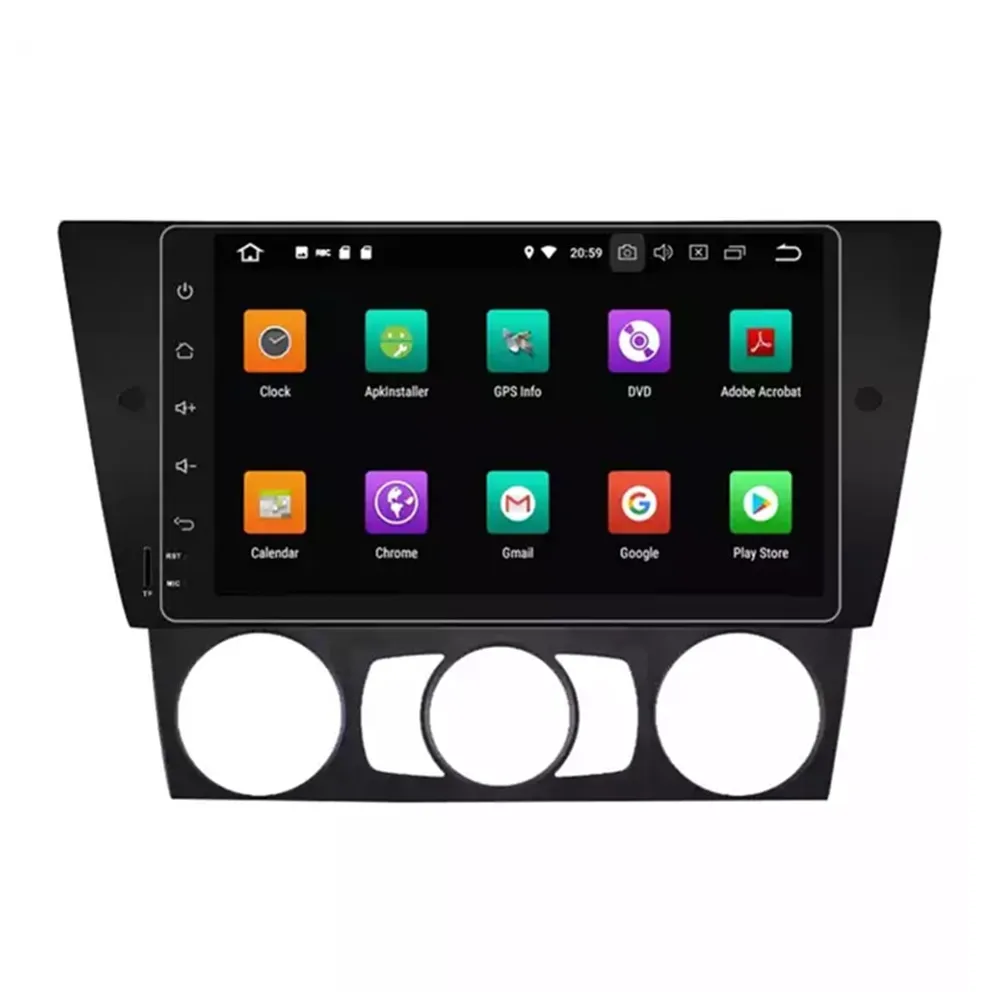 

9" Android 10.0 PX6 Car Multimedia Player 6 Core Touch For BMW E90 E91 E92 E93 2005-2012 Stereo Audio 4+64G Radio CarPlay DSP