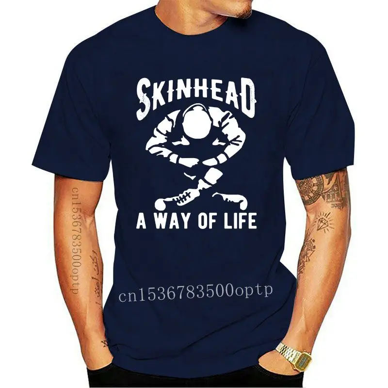 

Camiseta A la moda para hombre y mujer, diseño de moda, envío gratis, Skinhead, una forma de vida, Ideas de regalo, camisetas ge