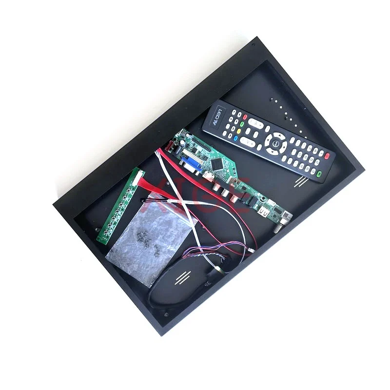 

Fit B140RTN02/B140RTN03 Metal Case&Driver Controller Board Kit 14" TV Analog Signal 1600*900 Monitor LVDS 40-Pin USB+AV+HDMI+VGA