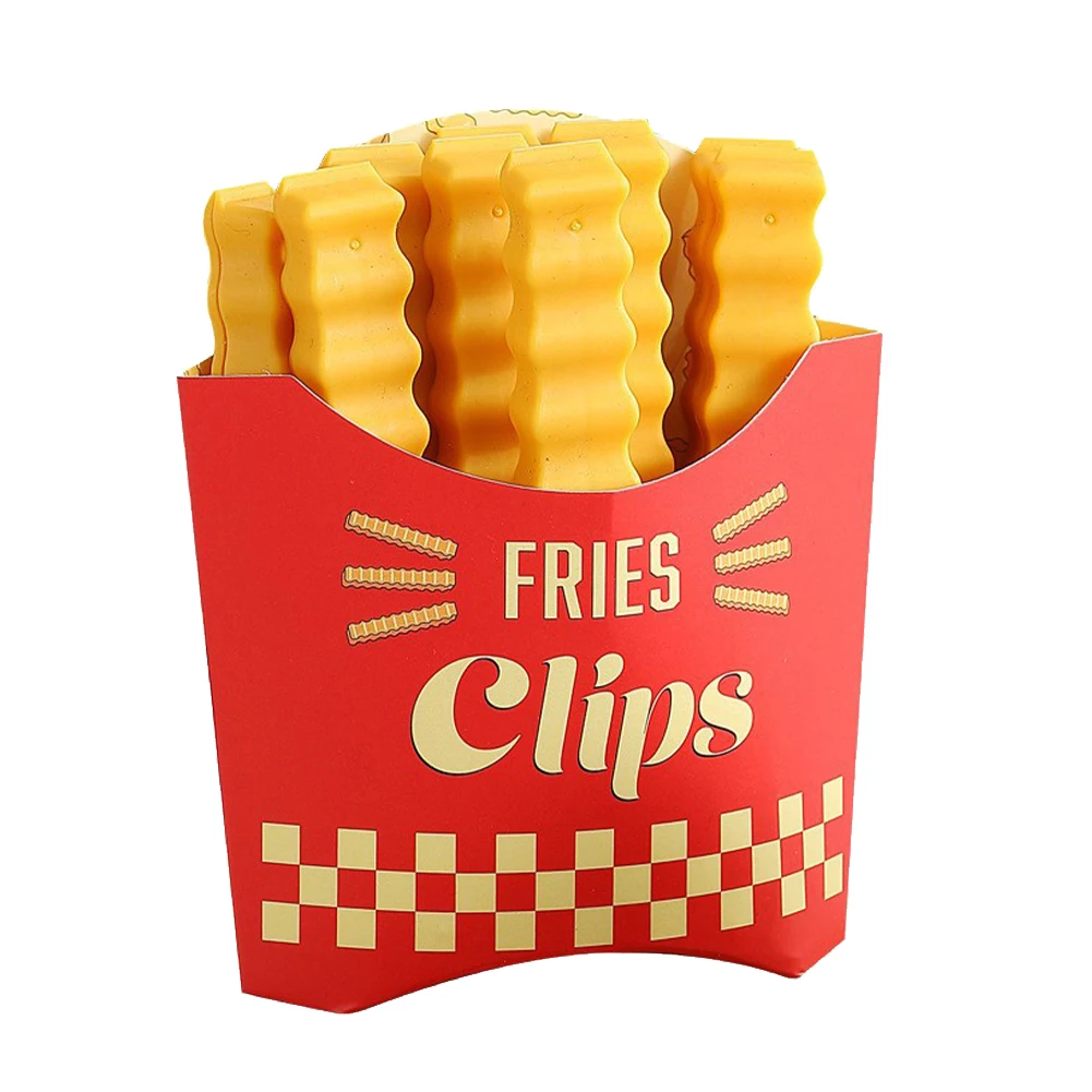

Portable Kitchen Storage Food Snack Seal Sealing Bag Clips Sealer Clamp Plastic Fries Sealing Clip Kitchen Home Storage Tool