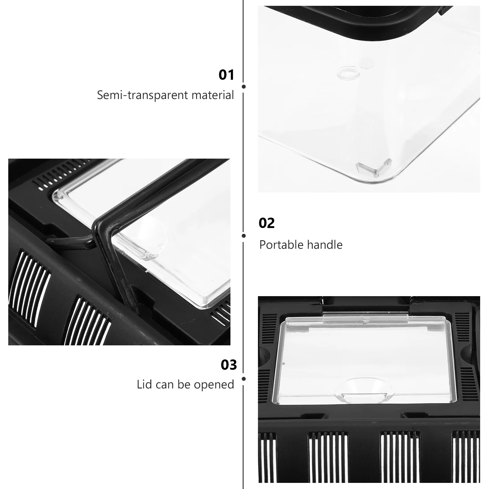 Ящик для скалолазания террариум рептилий змея ящерица чехол питомника улитка