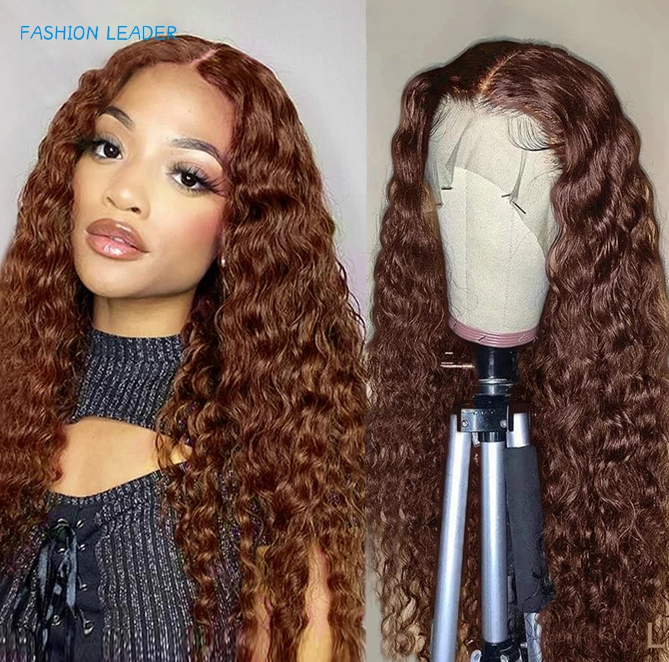 Ed Brown Lace Front Human Hair Wigs For Women Curly Lace Wig