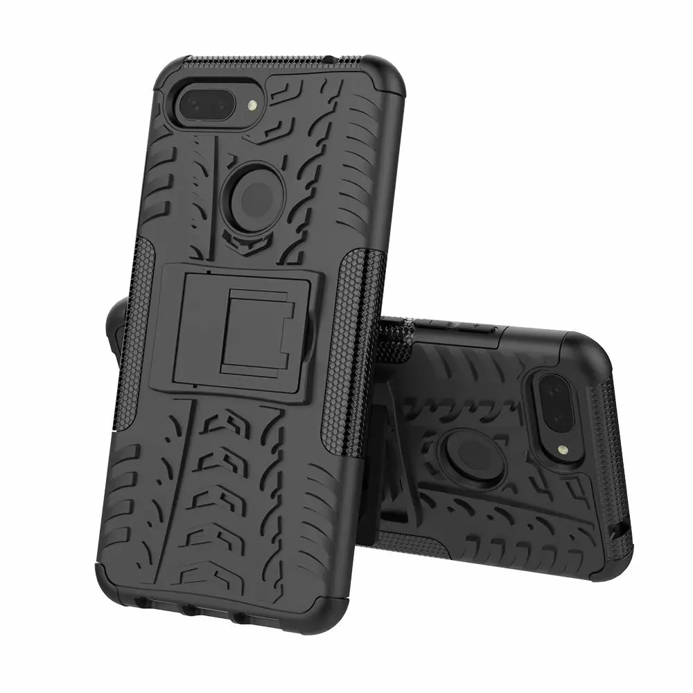 

Shockproof Case For Xiaomi Mi 8 Lite Case Bumper For Xiaomi Mi8 Lite Rugged Dual Layer Protective Hard Silicone Phone Cover