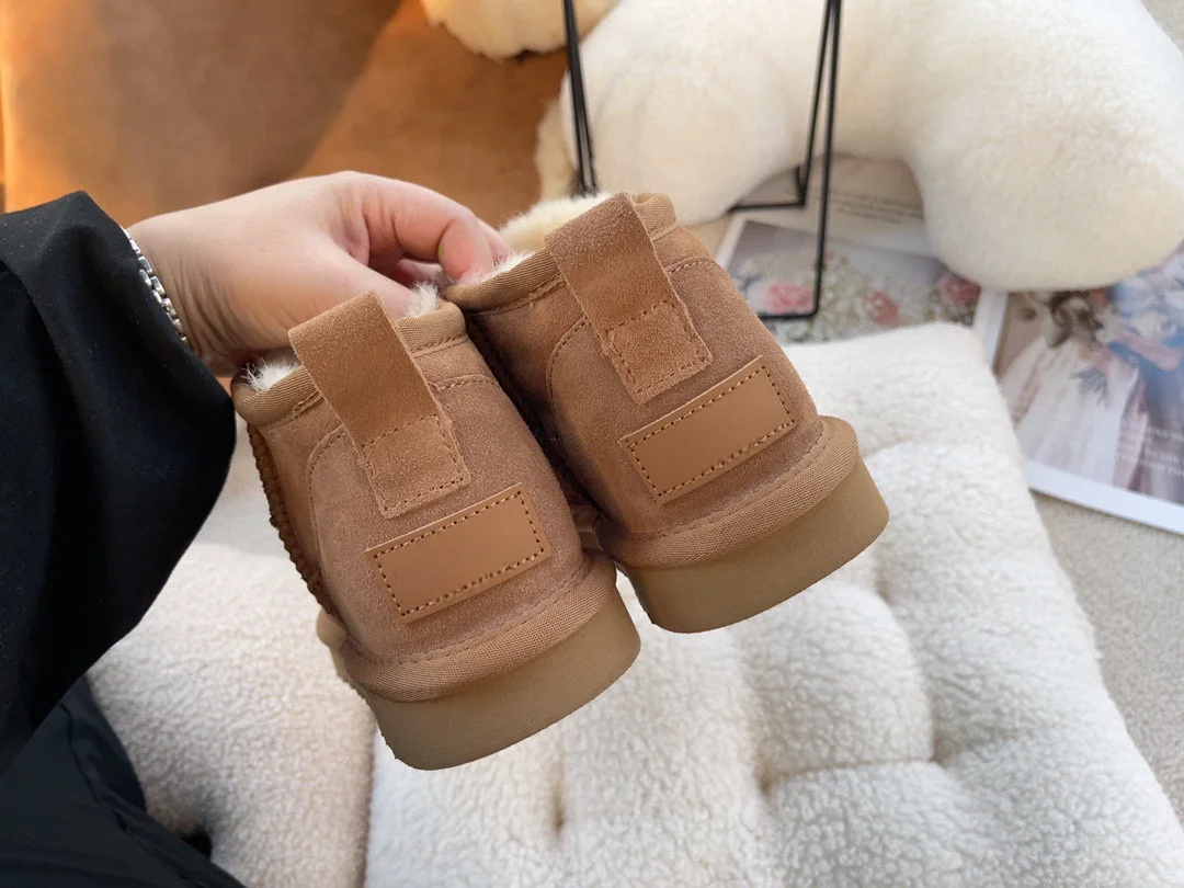 Дизайнерские шерстяные ботинки. Роскошные женские тапочки Tazz. Женские