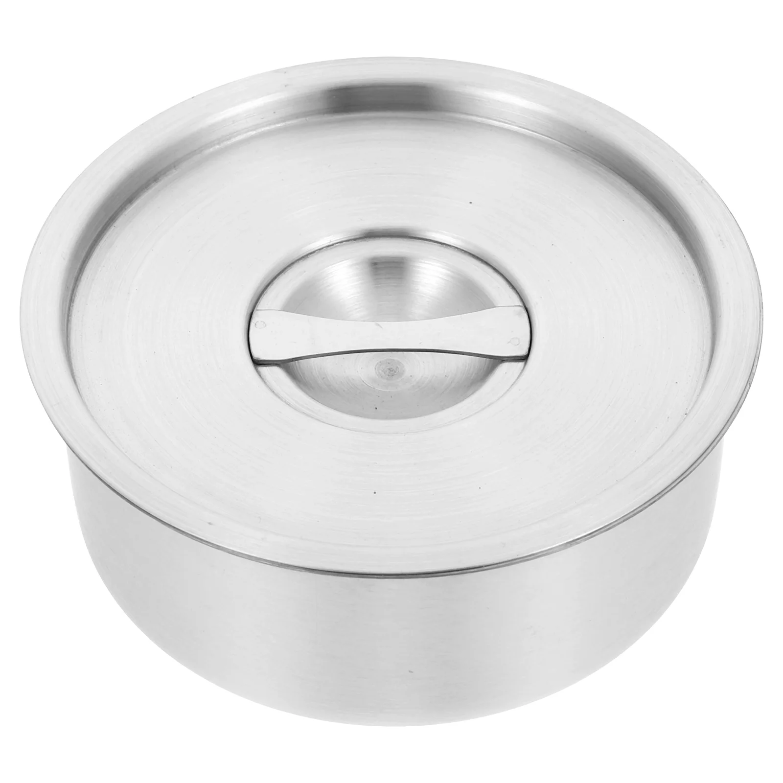 

Stainless Steel Storage Bowl Stew Pot With Lid Steam Soup Bowl 500Ml Serving Bowls Cereal Dessert Bowl Steaming Egg