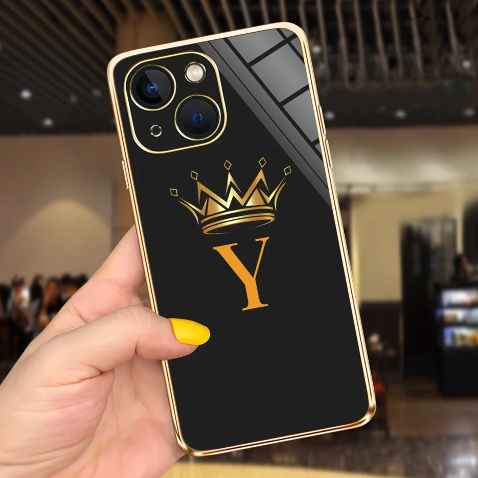 Чехол для Apple iPhone 13 Pro новый роскошный мягкий чехол с 26 буквами Max - купить по